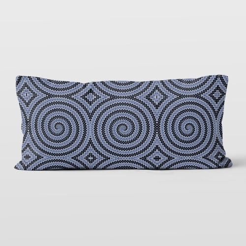 Della 12x24 Lumbar Pillow Cover | Pillows by Brandy Gibbs-Riley