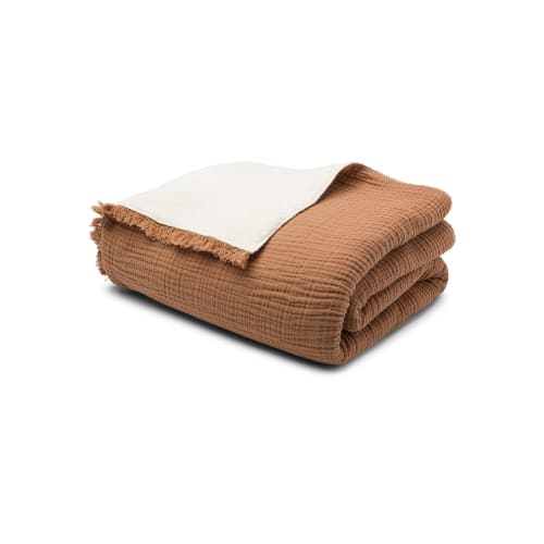 Alaia Sherpa Throw - SEDONA | Linens & Bedding by HOUSE NO.23
