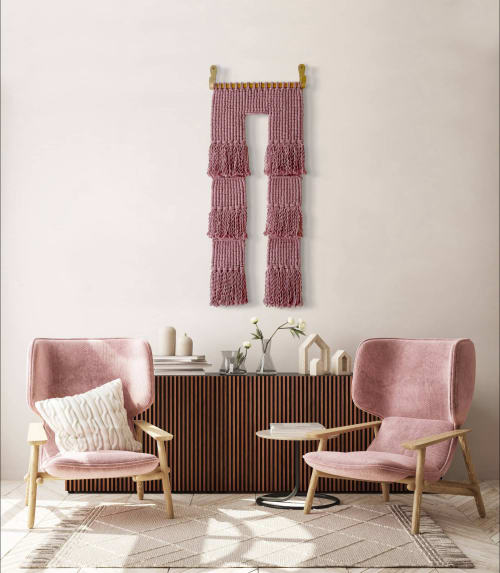 Portal | Small | Lilac | Wall Hangings by Dörte Bundt