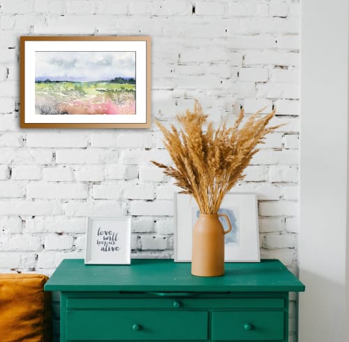 Memories of Adjara | Watercolor Painting in Paintings by Brazen Edwards Artist