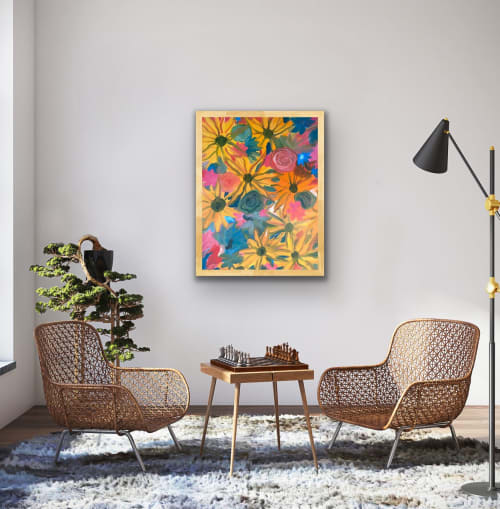 Bouquet II (Horizontal or Vertical) | Prints by Neon Dunes by Lily Keller