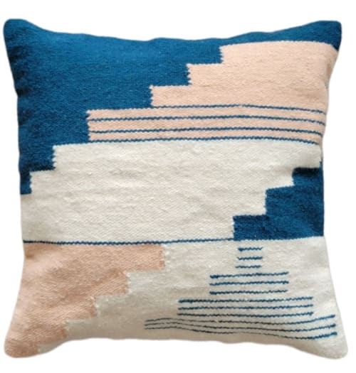 Nova Handwoven Wool Decorative Throw Pillow Cover | Cushion in Pillows by Mumo Toronto