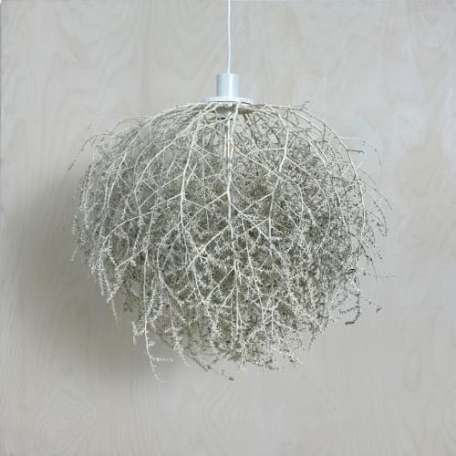 Tumbleweed Pendant - White | Pendants by Farmhaus + Co.