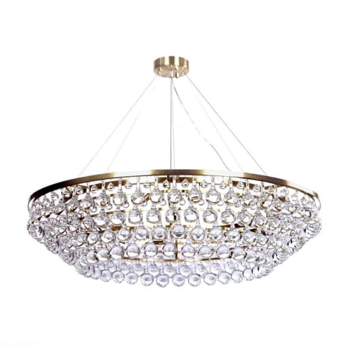 Alan Mizrahi OR402 Artic Pear Murano | Chandeliers by Alan Mizrahi Lighting Design