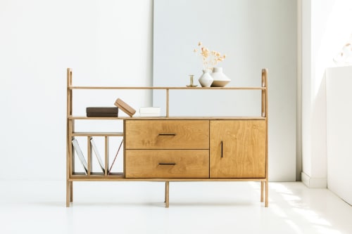 Stereo cabinet, Scandinavian sideboard | Storage by Plywood Project