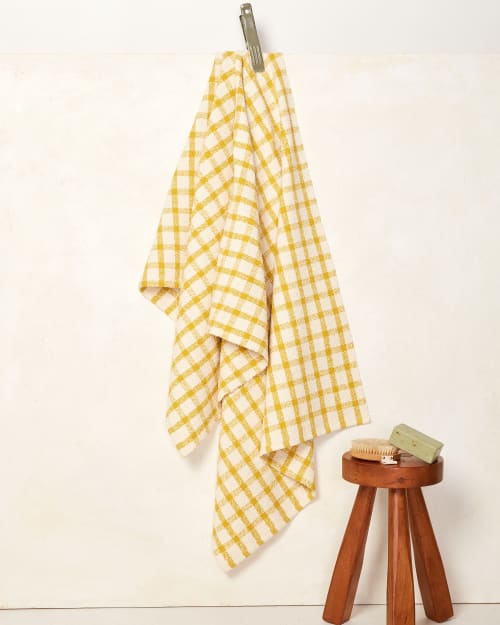 Everyday Bath Towel - Goldenrod | Linens & Bedding by MINNA