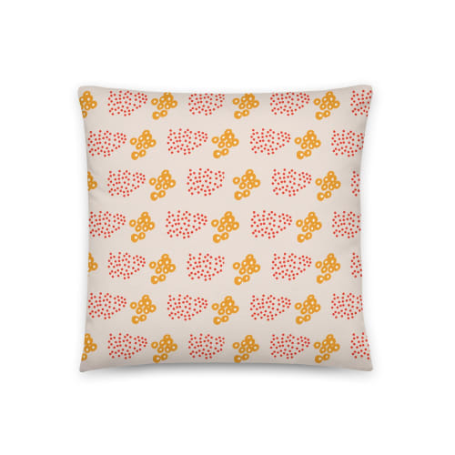 Orchid no.11 Throw Pillow | Pillows by Odd Duck Press