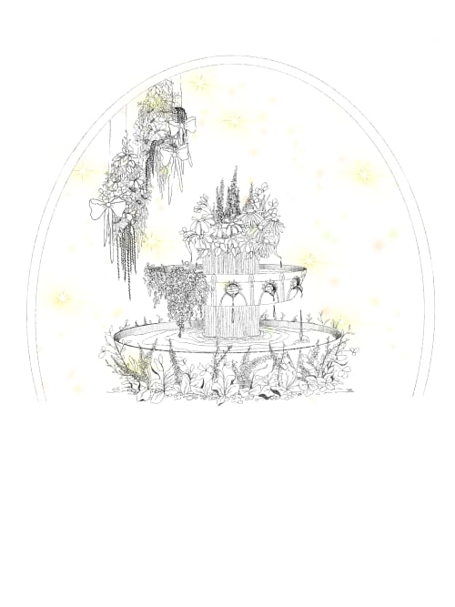Is there Magic here? - Graphic Sketch | Prints in Paintings by Carolyn McGlennon
