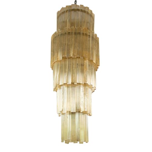 Alan Mizrahi IQ2876L Desert Rose Selenite | Chandeliers by Alan Mizrahi Lighting Design