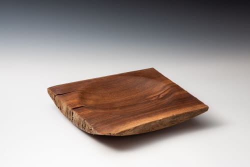 Claro Walnut Bowl | Decorative Bowl in Decorative Objects by Louis Wallach Designs