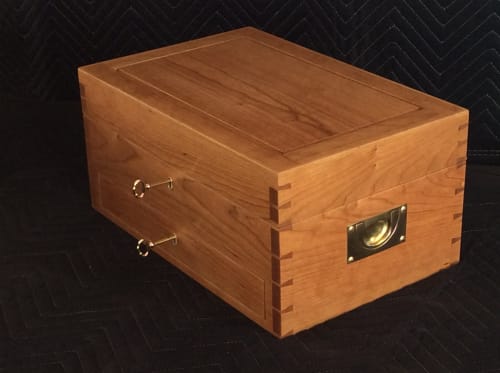Large Jewelry Box with Drawer | Decorative Objects by David Klenk, Furniture
