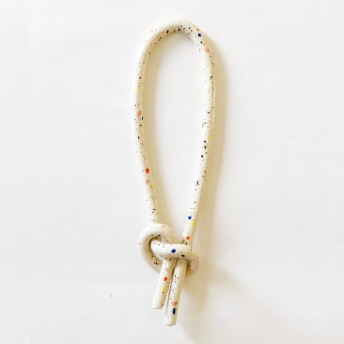 Clay Object 04- Double Sprinkles Knot