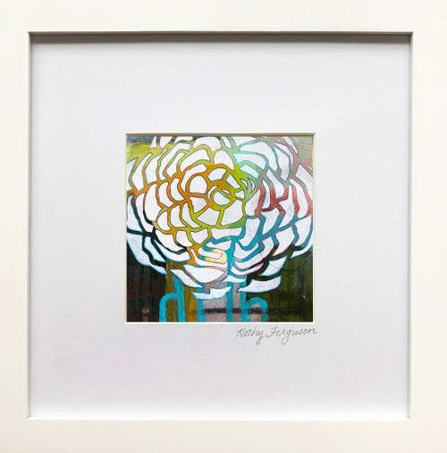 Bloom | Mixed Media in Paintings by Kathy Ferguson Art