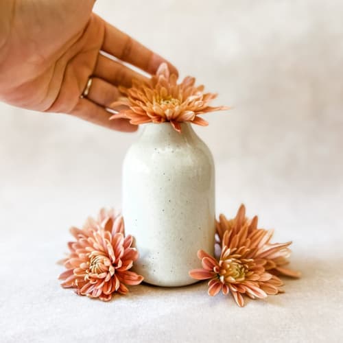 Ritual Bud Vase - The Nest Collection | Vases & Vessels by Ritual Ceramics Studio