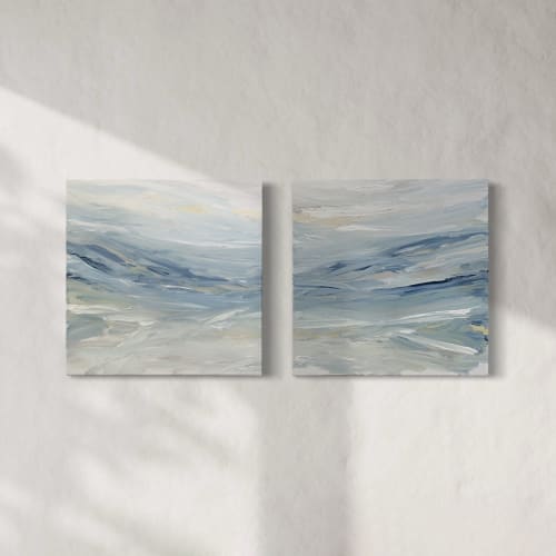 Positano I & II | Paintings by Sorelle Gallery