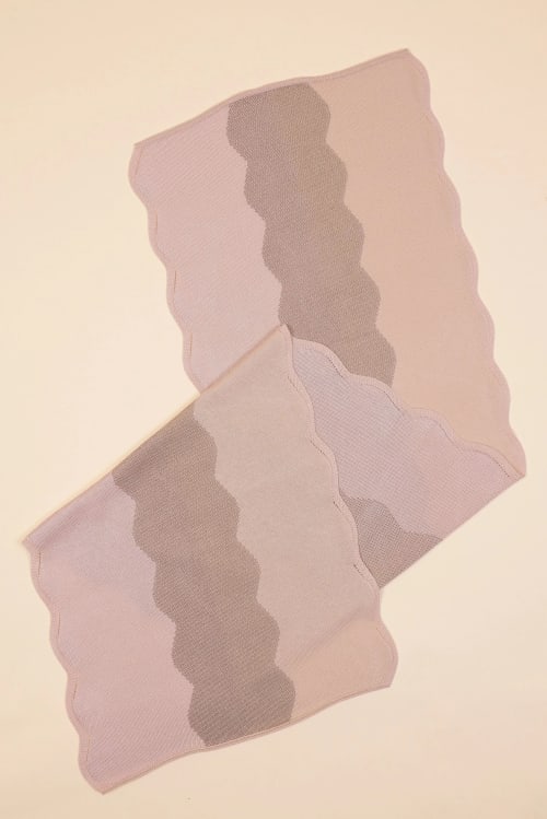 Wavy Table Runner | Linens & Bedding by BOI