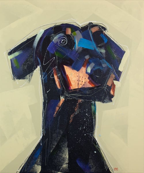 Doberman | Paintings by Sorelle Gallery