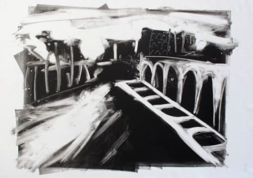 Piazza | Prints in Paintings by Eric Farache Artist