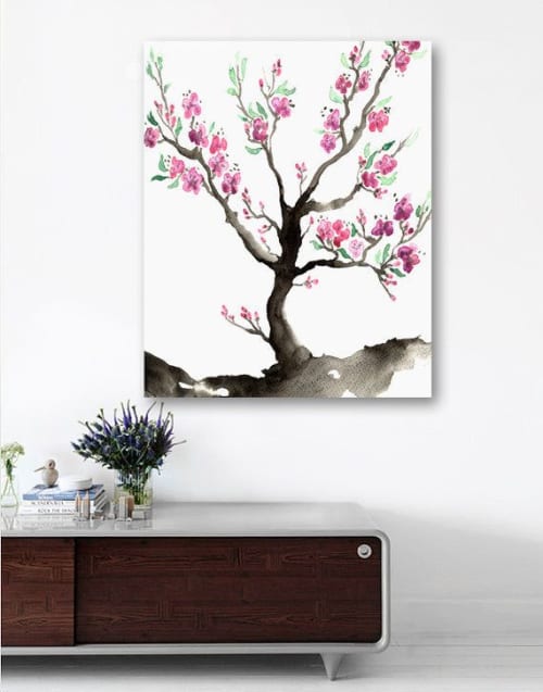 Sakura Tree | Paintings by Brazen Edwards Artist