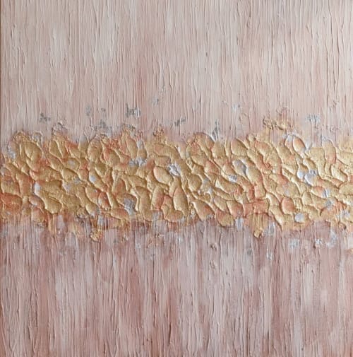 Copper metal shine painting wall art gold wall art 3d | Oil And Acrylic Painting in Paintings by Serge Bereziak (Berez)