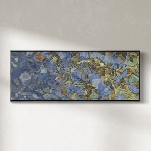 Boulder Brook | Oil And Acrylic Painting in Paintings by Sorelle Gallery