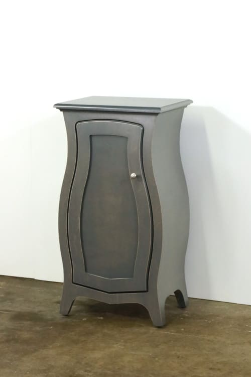 Bombay Cabinet - Curved Storage Cabinet with Door | Storage by Dust Furniture