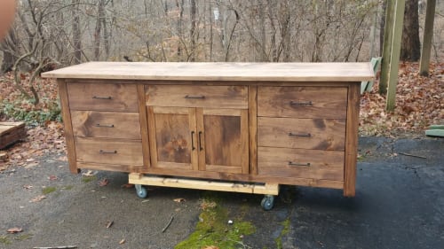 Model #1048 - Custom Kitchen Island | Countertop in Furniture by Limitless Woodworking
