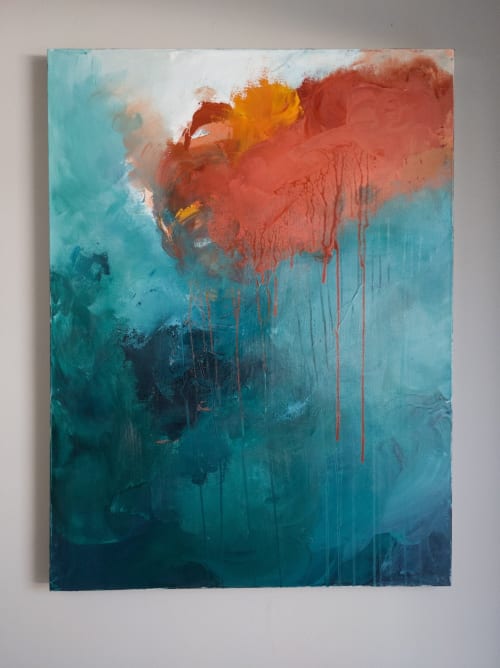 My Heart Melts | Oil And Acrylic Painting in Paintings by Margaret Lipsey