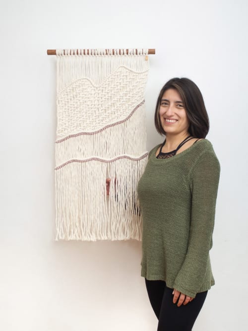 Aurora II - Wall hanging | Macrame Wall Hanging in Wall Hangings by Stephany Díaz Branada | Karün Store