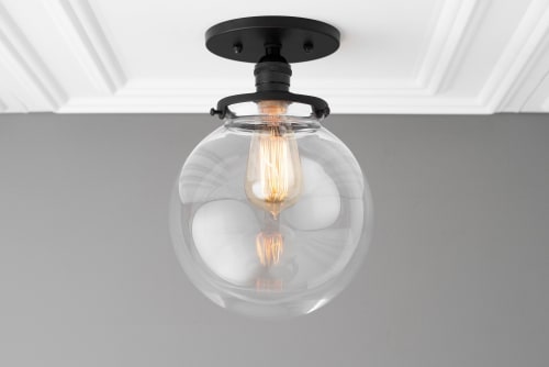 Large Globe Light - Model No. 6365 | Flush Mounts by Peared Creation