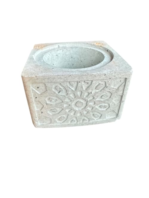 Mist Mandala Planter / Candle holder | Decorative Objects by RAW & UNIQ