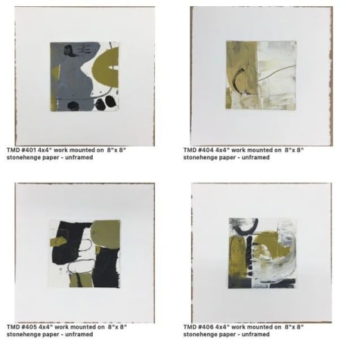 TMD #401-415 Works on Paper | Mixed Media in Paintings by Deborah T. Colter