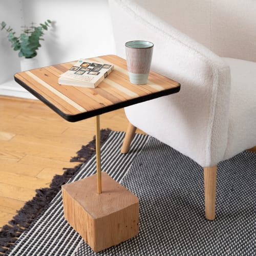 Home Slice | Side Table in Tables by Formr