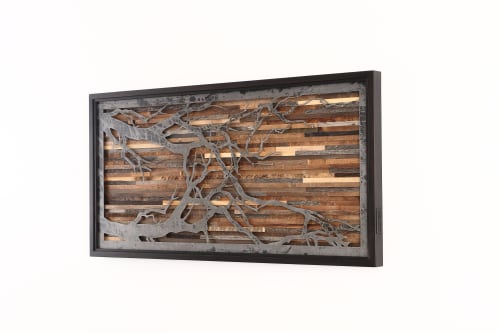 Tree Branch: Metal tree sculpture | Wall Sculpture in Wall Hangings by Craig Forget