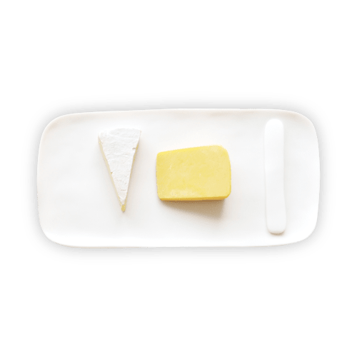Sculpt Small Serving Board With Cheese Spreader | Serveware by Tina Frey