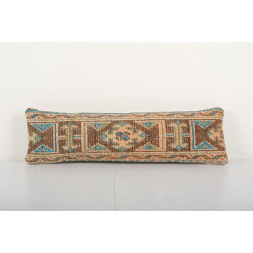 Rug Pillow Cases Made from a Vintage Turkish Oushak Carpet | Linens & Bedding by Vintage Pillows Store