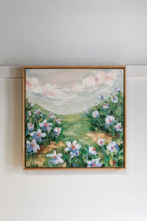 Here Today | Oil And Acrylic Painting in Paintings by JoAnna Liston | Lily Field Studio