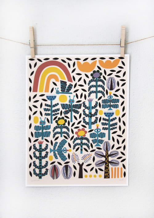Pollinate Print | Prints by Leah Duncan
