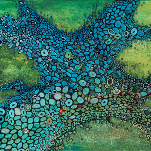 She Met Her Match | Wall Treatments by Brenda Houston