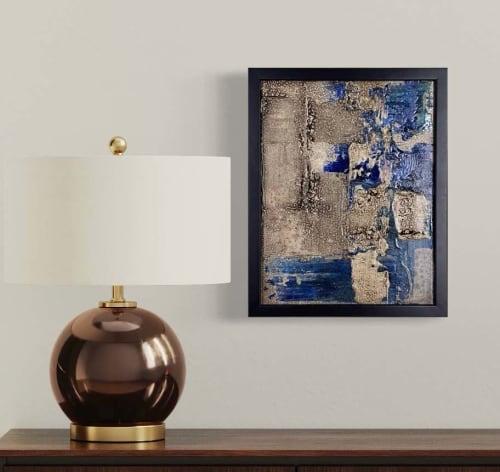 Low Tide No. 2 - Original mixed-media abstract | Mixed Media in Paintings by J. Kent Martin