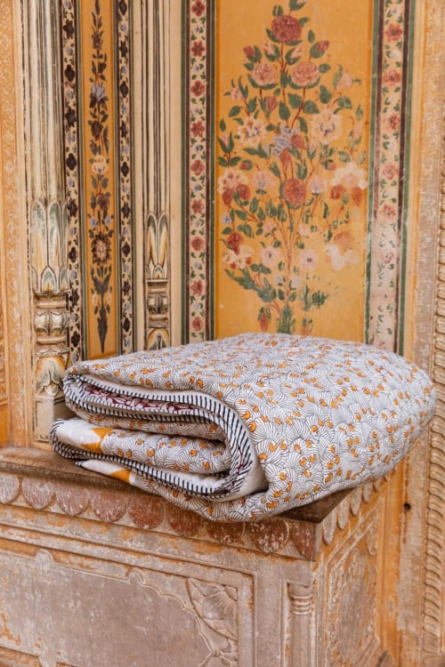 Koloman Moser Quilt | Linens & Bedding by CQC LA