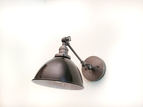 Adjustable Wall Light - Kitchen Shelves - Industrial Sconce | Sconces by Retro Steam Works