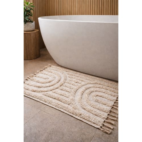 Hana Bath Mat | Rugs by Busa Designs