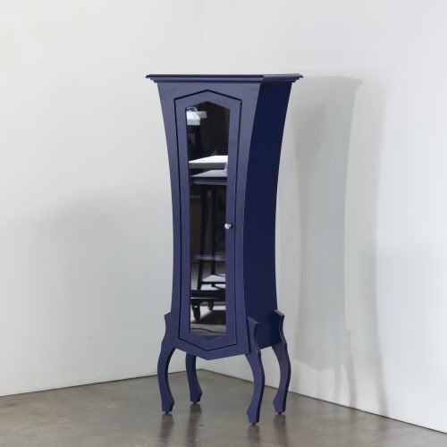 Cabinet No. 8 - Artful Display Cabinet with Glass Door | Storage by Dust Furniture