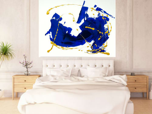 Midnight Azure | Paintings by Along the Riviera — Beauty Worth Returning To Again and Again