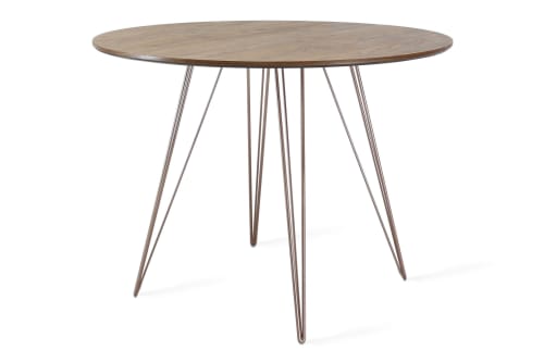 Williams Table / Walnut / Round | Tables by Tronk Design