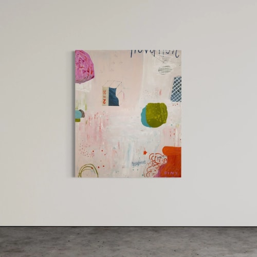 The Book of Loose Ends | Oil And Acrylic Painting in Paintings by Sarah Finucane