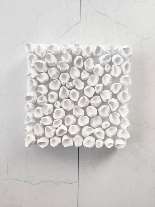"Pure white #3" | Wall Hangings by Natasha Kanevski