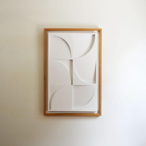 No. 25 Plaster Wall Sculpture | Wall Hangings by Joseph Aurelius