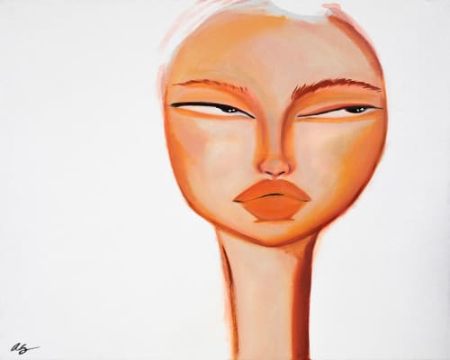 Untitled Thoughts | Prints in Paintings by Amy Straley